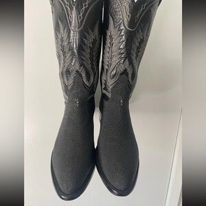 Tony Lama Stingray Cowboy Boots Mens 10.5 D